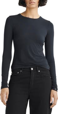 rag & bone ICONS Luca Slim Fit Long Sleeve Top