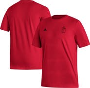 adidas Men's adidas Red Belgium National Team Crest T-Shirt