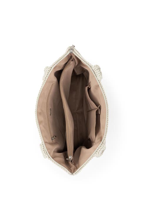 The Sak Crafted Classics Crochet Extra-large Carryall Tote In Natural Medallion