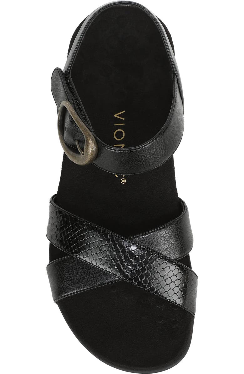 Vionic Ramsey Sandal, Alternate, color, Black