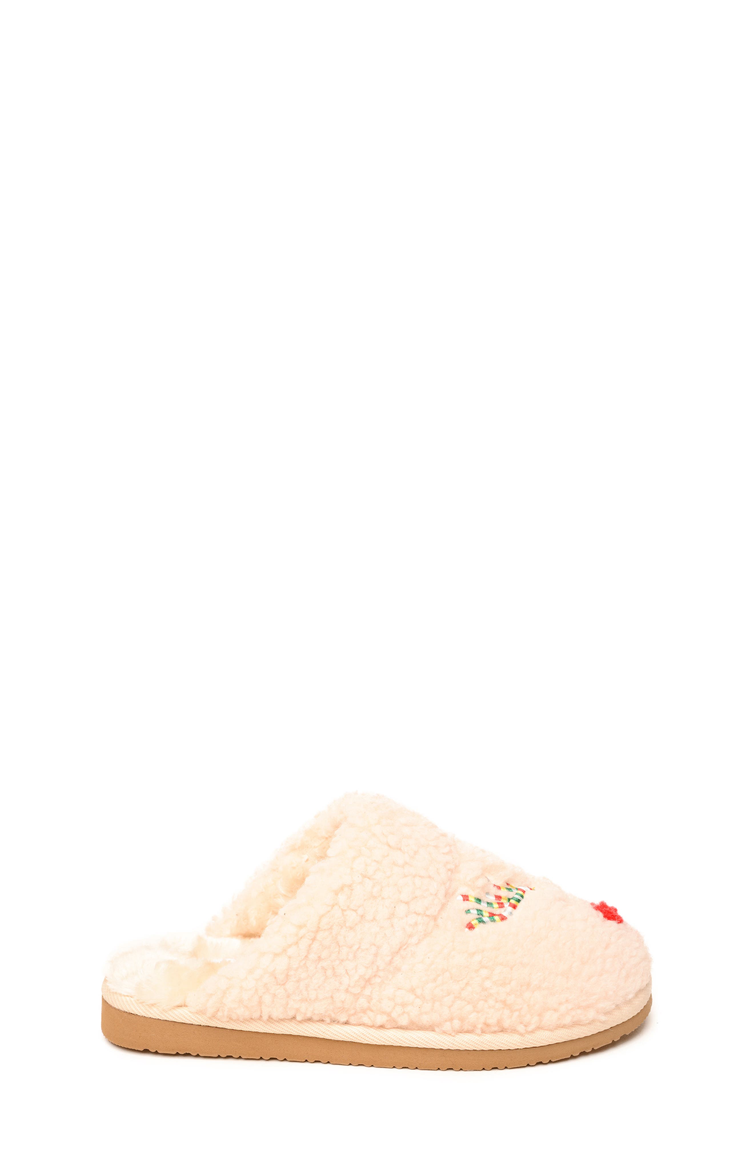 Minnetonka Reindeer Chesney Faux Shearling Slipper, Alternate, color, 