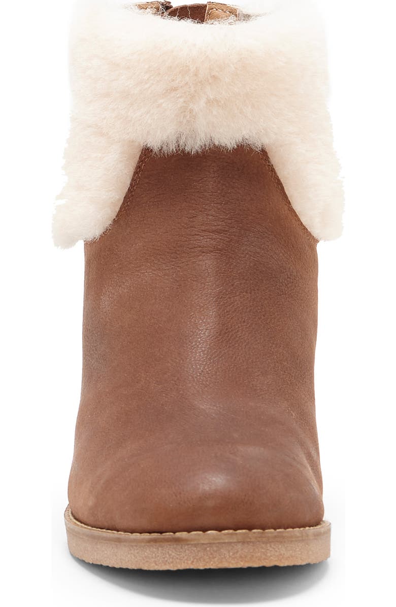 Lucky Brand Tarina Genuine Shearling Cuff Bootie, Alternate, color,