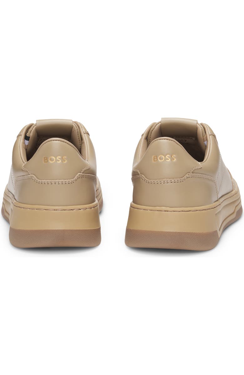 BOSS Baltimore Tennis Sneaker, Alternate, color, Medium Beige