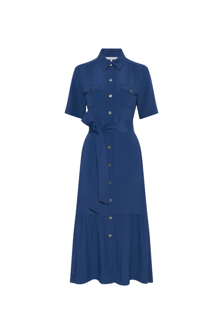 Raina Shirt Dress, Alternate, color, Ink