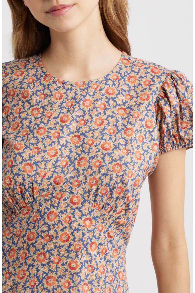 Rhodia Floral Maxi Dress, Alternate, color, JARDIN DU SOLEIL