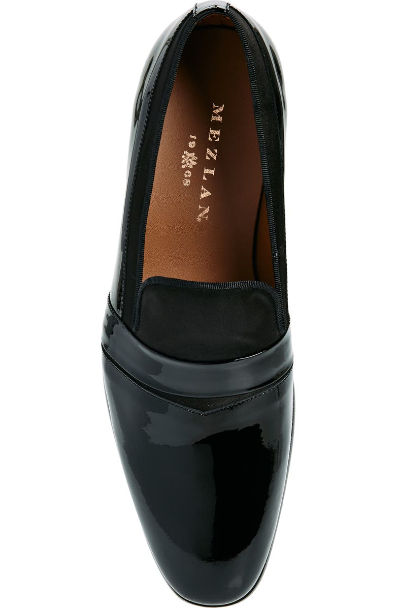 Mezlan Mixed Media Penny Loafer, Alternate, color,