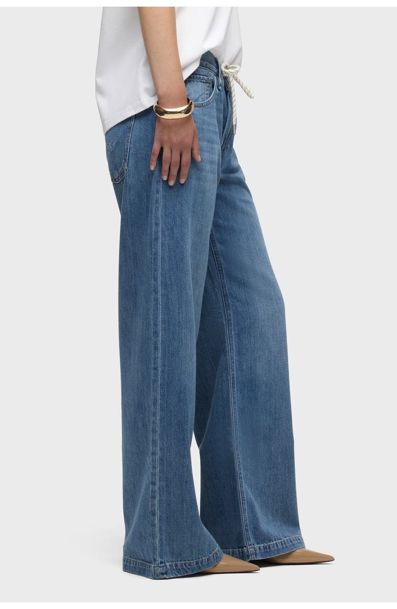 Hudson Jeans Rylee Loose Drawstring Pant, Alternate, color, Alloy