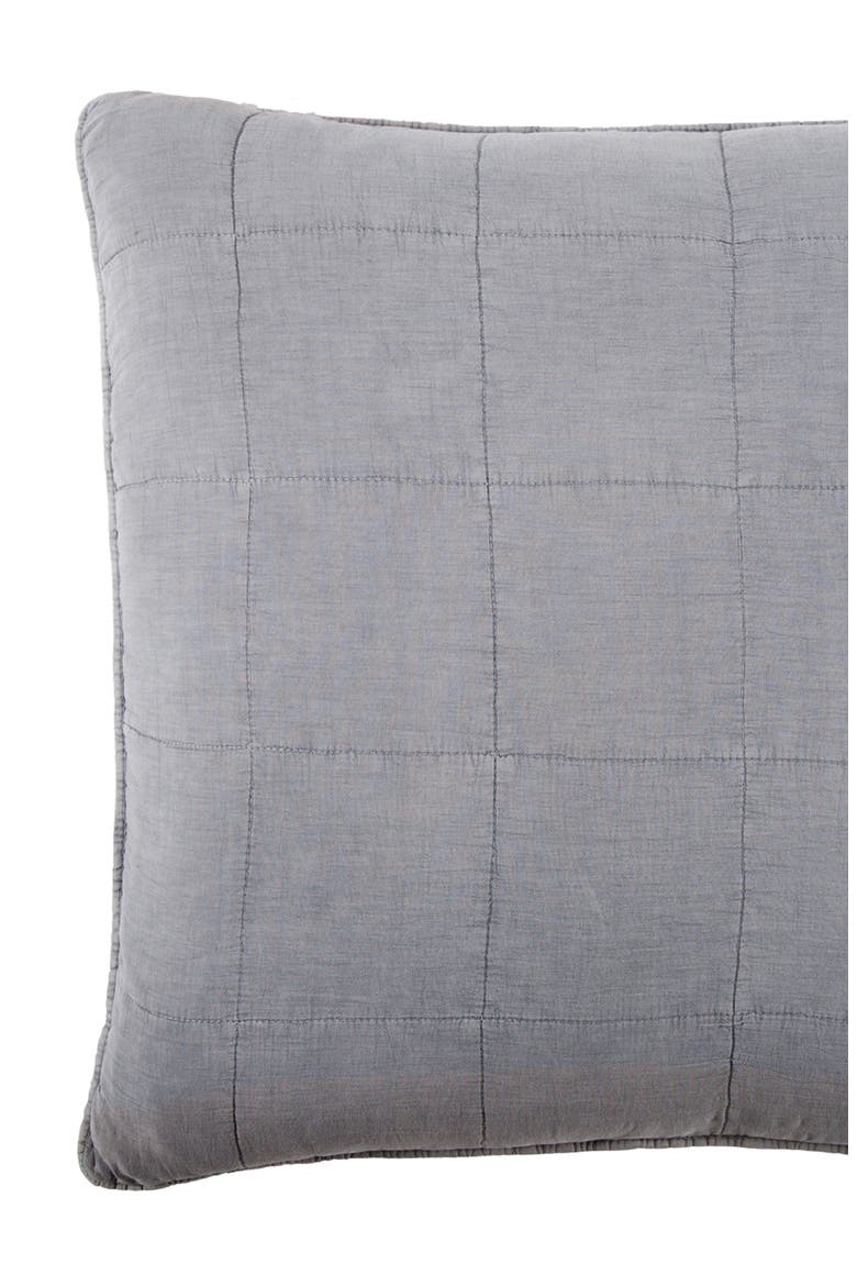 Antwerp Large Euro Sham, Alternate, color, OCEAN