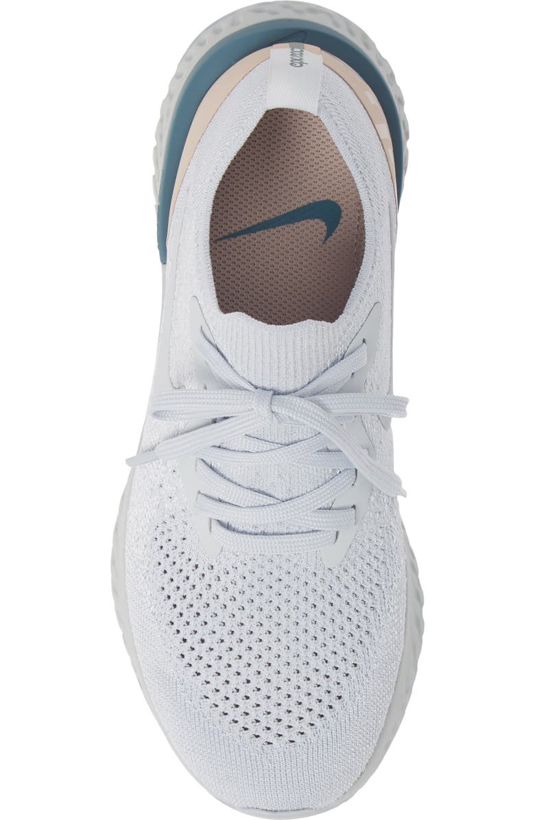 Nike Epic React Flyknit Running Shoe, Alternate, color,