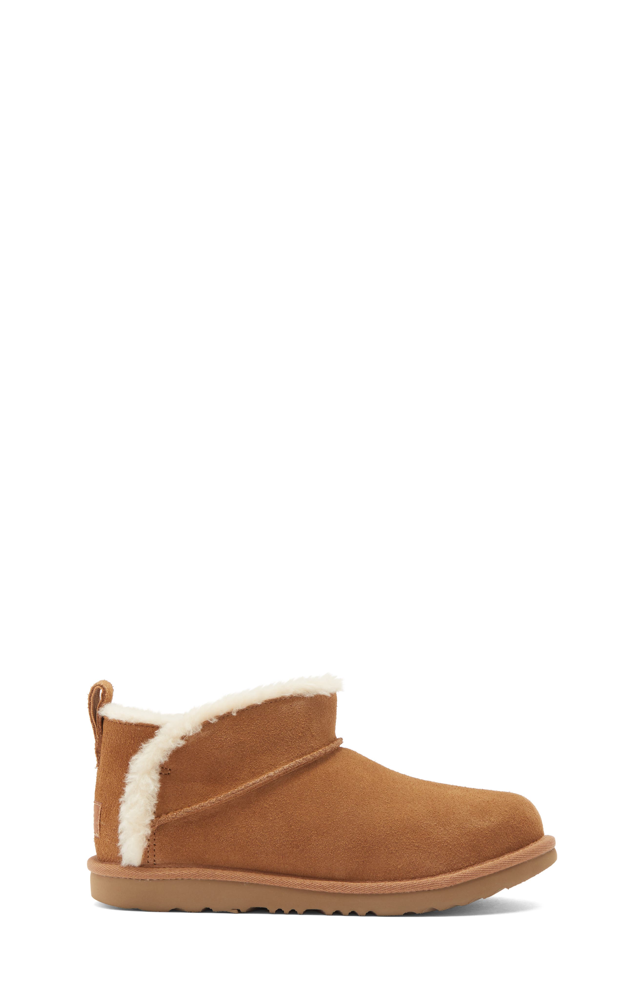 Kids' Classic Ultra Mini Aiyanna Boot, Alternate, color, CHESTNUT