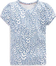 Mini Boden Kids' Butterfly Pointelle T-Shirt