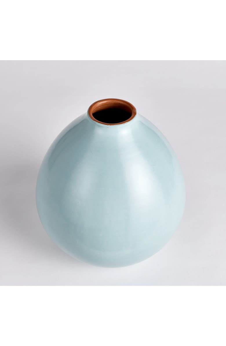 Napa Home & Garden 11" x 12" Lucela Peruvian Clay Medium Handcrafted Decorative Vase, Alternate, color, 