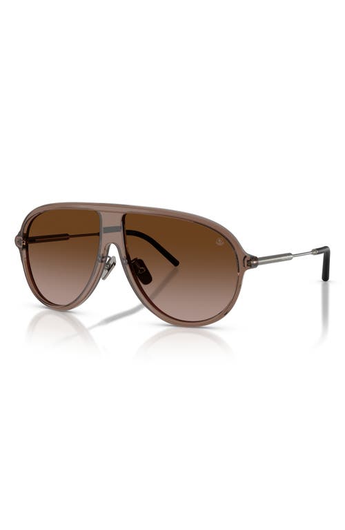 MONCLER MONCLER 61MM PILOT SUNGLASSES