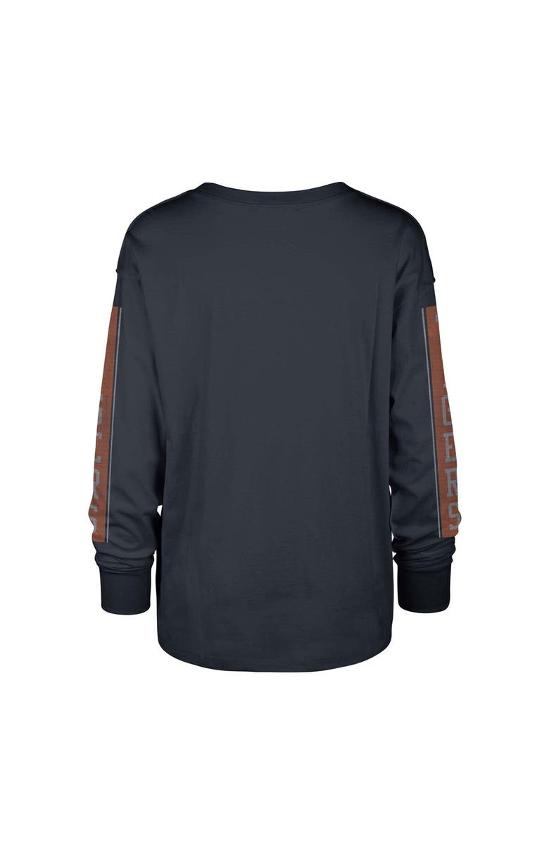 '47 Women's '47 Navy Detroit Tigers Statement Long Sleeve T-Shirt, Alternate, color, 