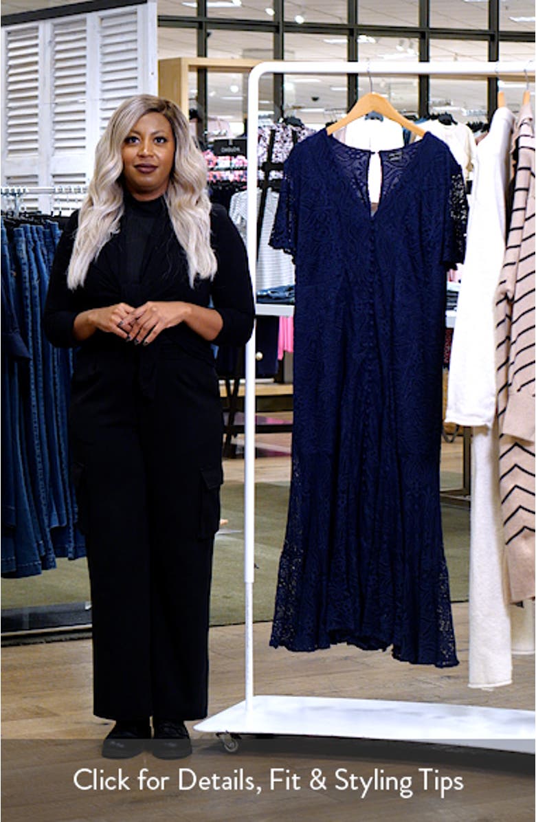 Margo Lace Maxi Dress, sales video thumbnail