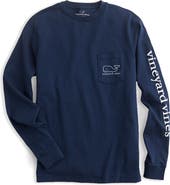 vineyard vines Vintage Whale Long Sleeve Graphic Tee