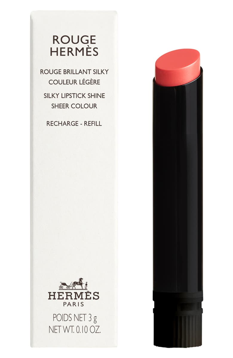 Hermès Rouge Hermès - Silky Lipstick Shine Refill, Main, color, 26 Rose Himalaya