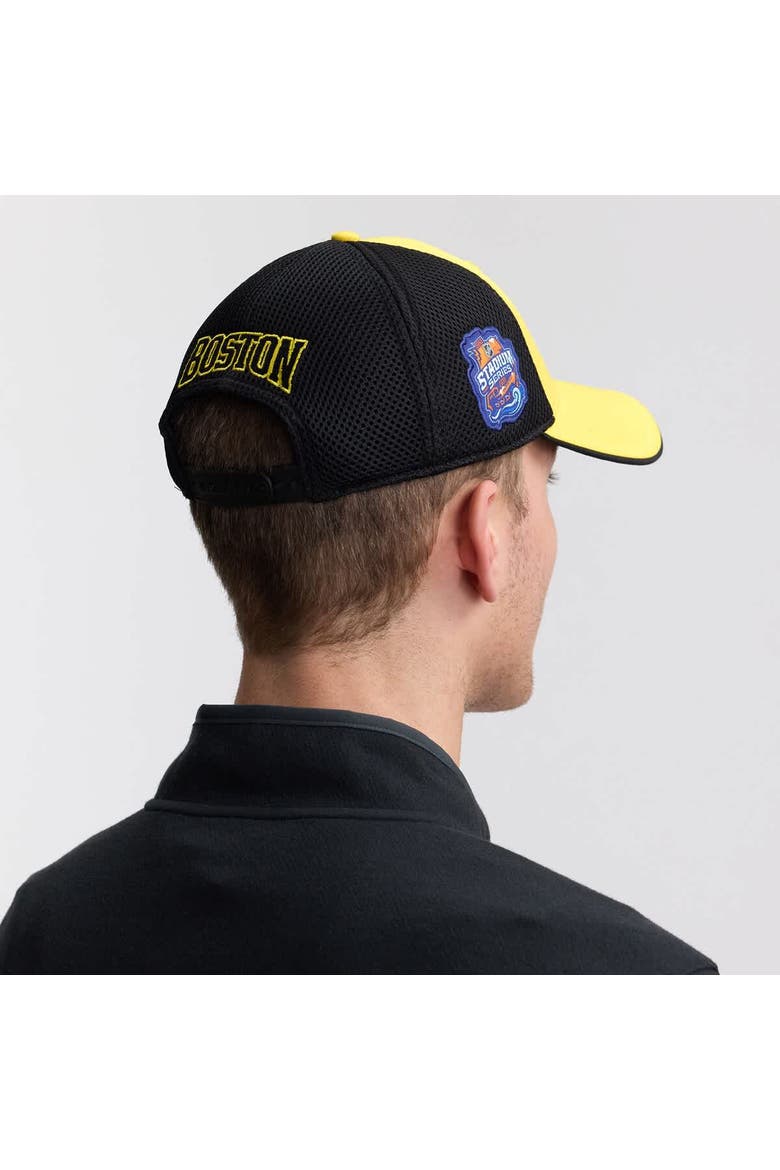 Men's Fanatics  Gold/Black Boston Bruins 2026 NHL Stadium Series Authentic Pro Adjustable Trucker Hat, Alternate, color, Gold