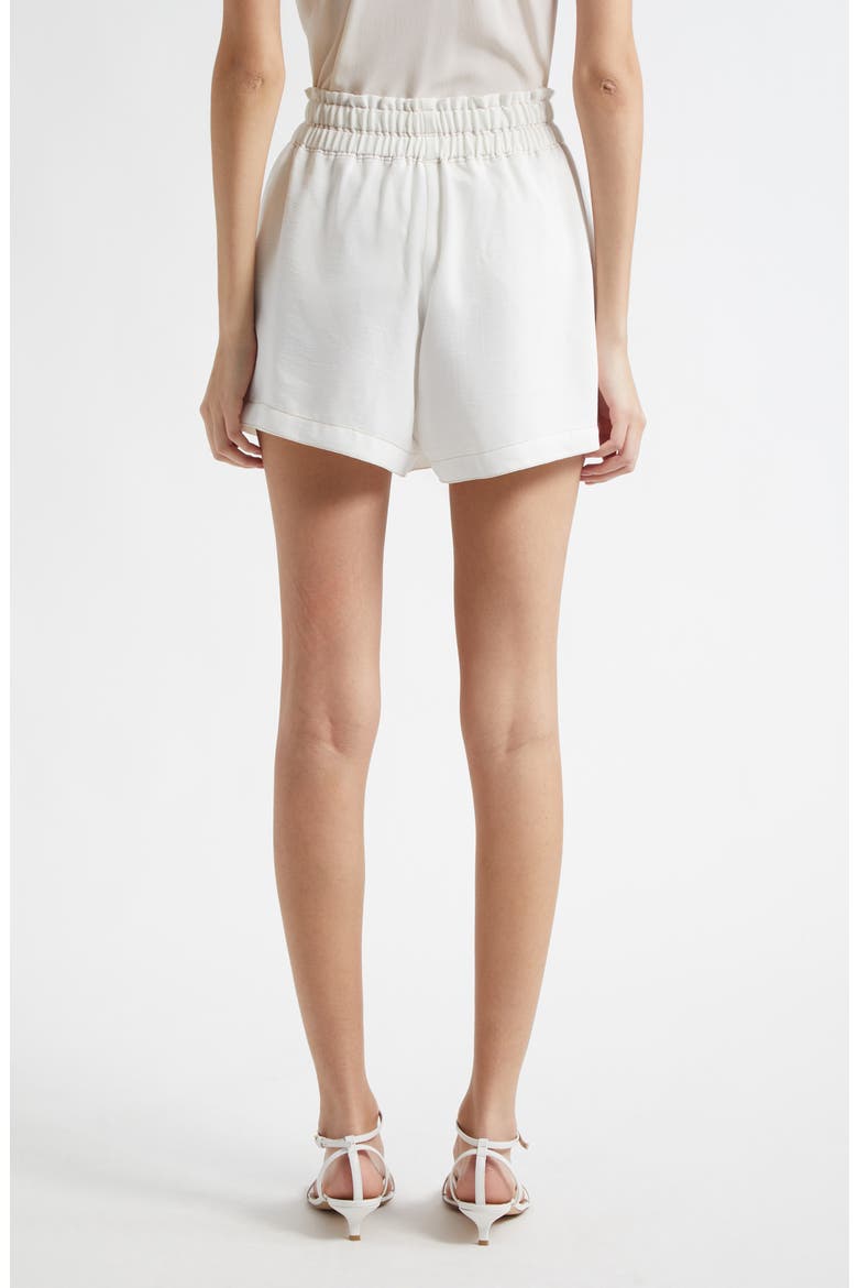 Petra Belted Shorts, Alternate, color, IVORY