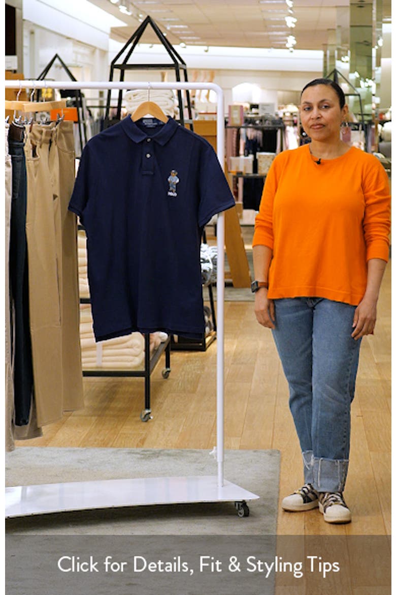 Polo Bear Classic Fit Cotton Mesh Polo video
