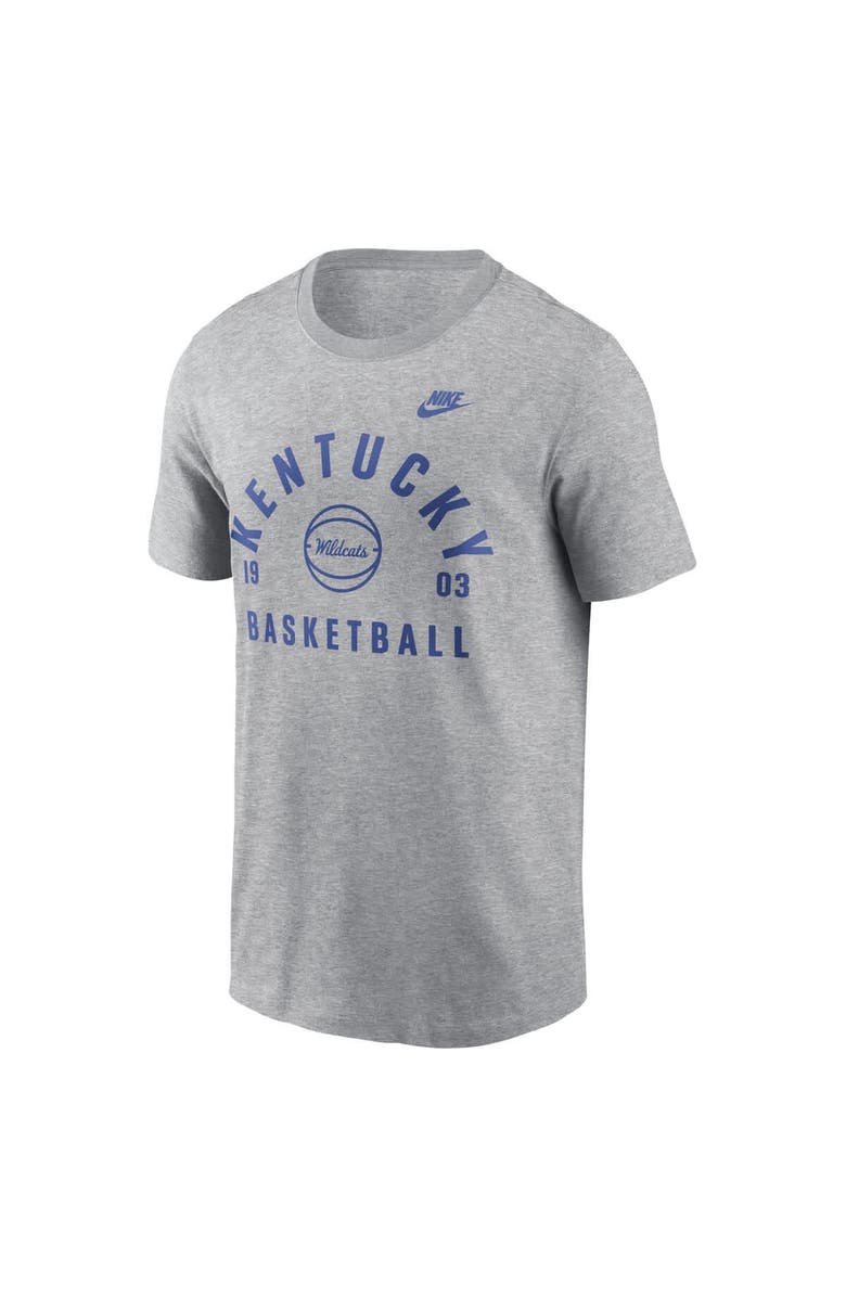 Nike Men's Nike Heather Gray Kentucky Wildcats Basketball Legacy Arch T-Shirt, Alternate, color, Heather Gray