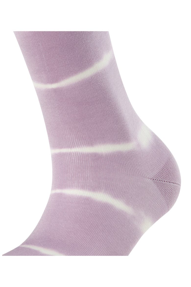 Wave Bond Organic Cotton Blend Crew Socks, Alternate, color, MISTY LILA