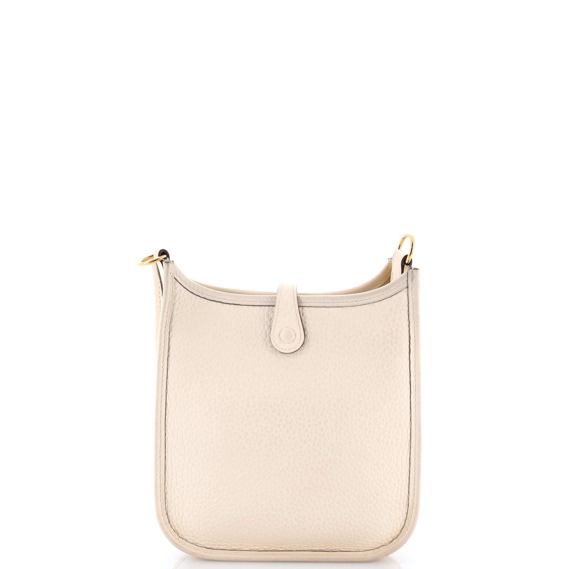 Pre-Owned Hermes Evelyne Bag Gen III Clemence TPM, Alternate, color, Nata