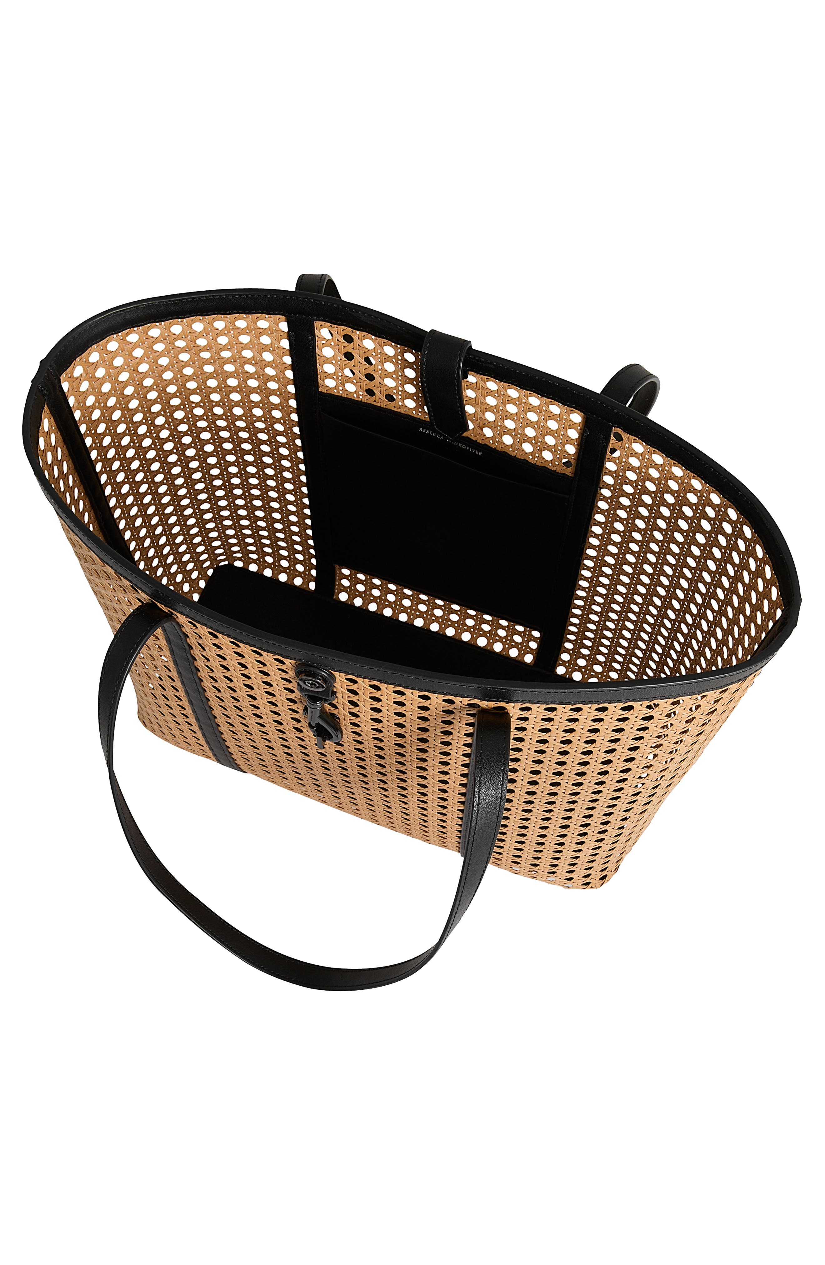 Rebecca Minkoff Megan Large Tote with Caning, Alternate, color, 