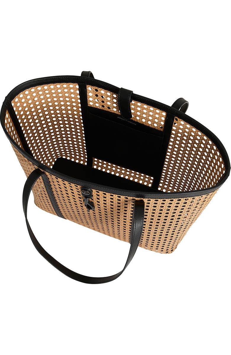 Rebecca Minkoff Megan Large Tote with Caning, Alternate, color,