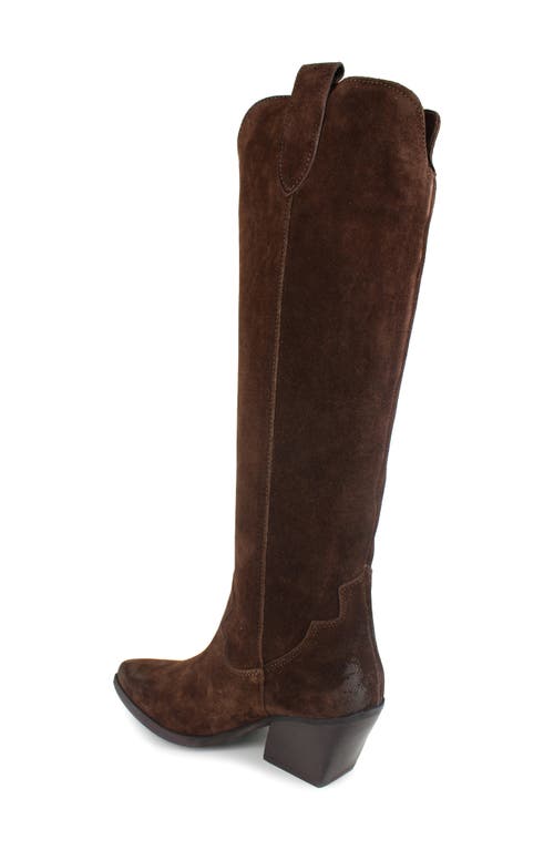 Zigi Valezka Knee High Boot In Brown