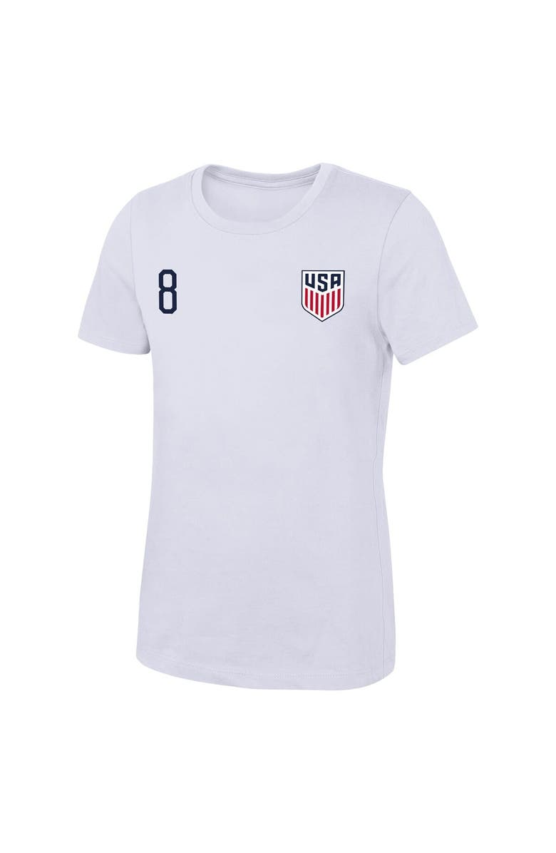 Outerstuff Women's Weston McKennie White USMNT Name & Number T-Shirt, Alternate, color, White