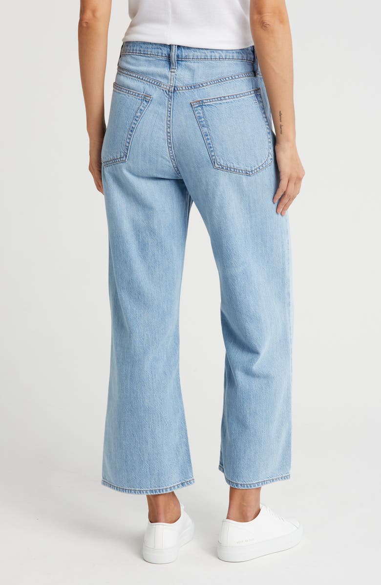 rag & bone Lori Crop Wide Leg Jeans, Alternate, color,
