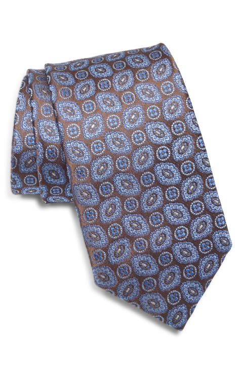 Medallion Silk Tie