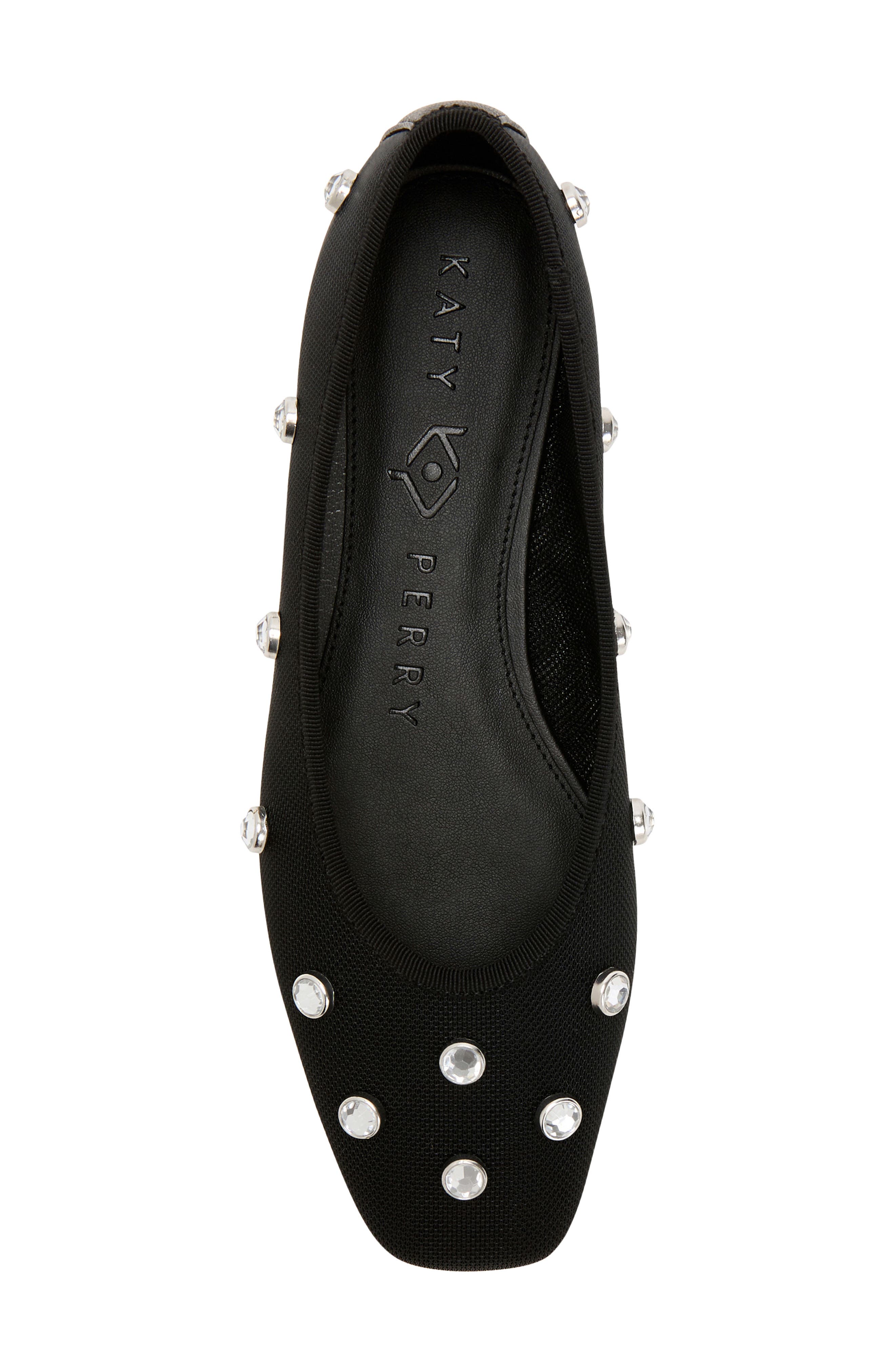 Katy Perry The Evie High Crystal Ballet Flat, Alternate, color, 