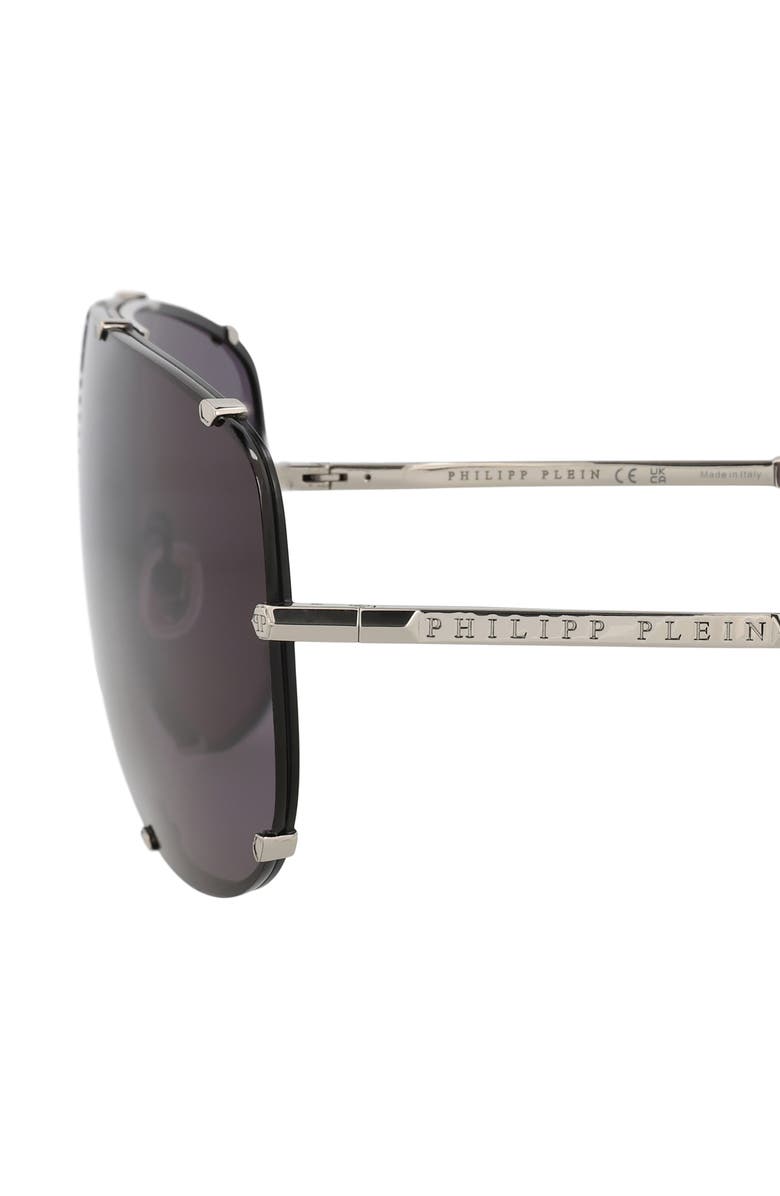 PHILIPP PLEIN 69mm Shield Sunglasses, Alternate, color, 