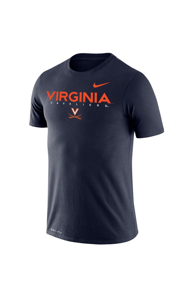 Nike Men's Nike Navy Virginia Cavaliers Facility Legend Performance T-Shirt, Alternate, color, 