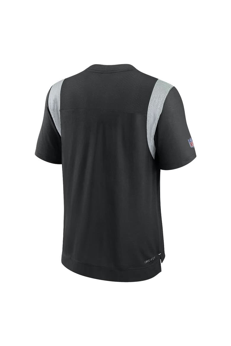 Men's Nike Black New York Jets Sideline Tonal Logo Performance Player T-Shirt, Alternate, color, Black