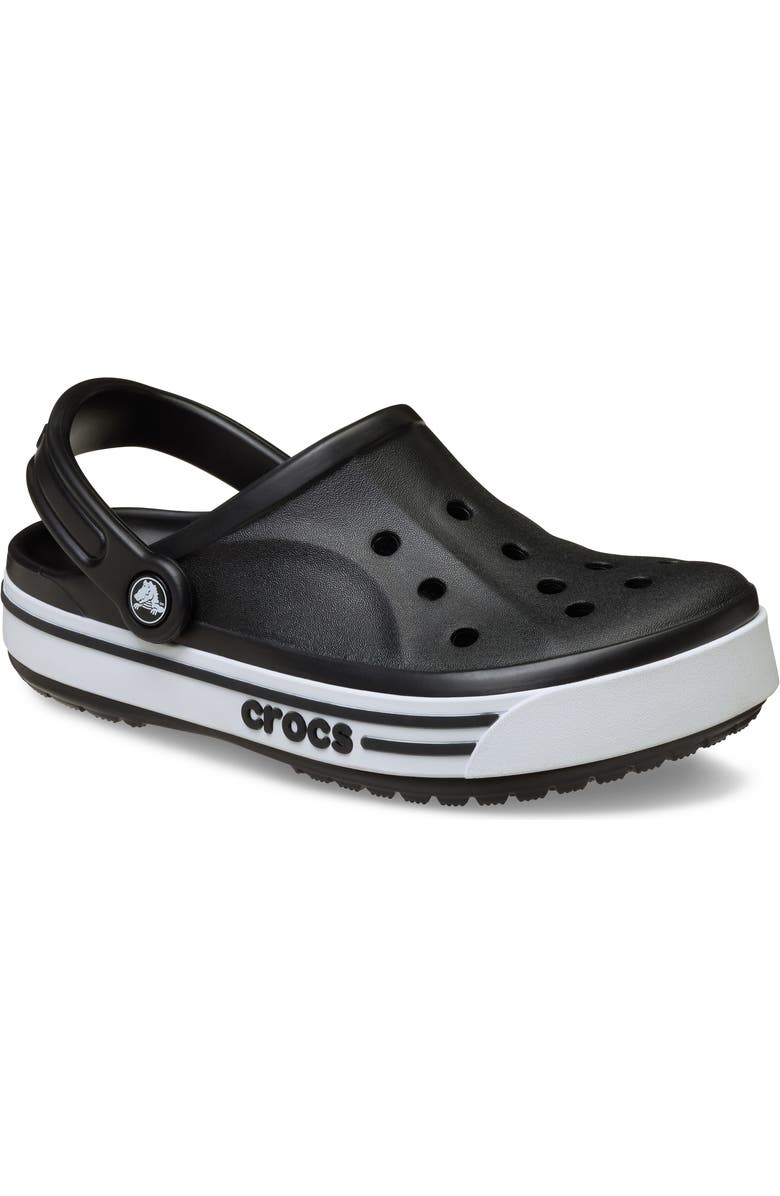 CROCS Bayaband Sport Clog, Main, color, Black/ White