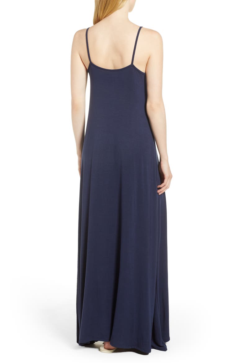 Maxi Dress, Alternate, color, MIDNIGHT BLUE