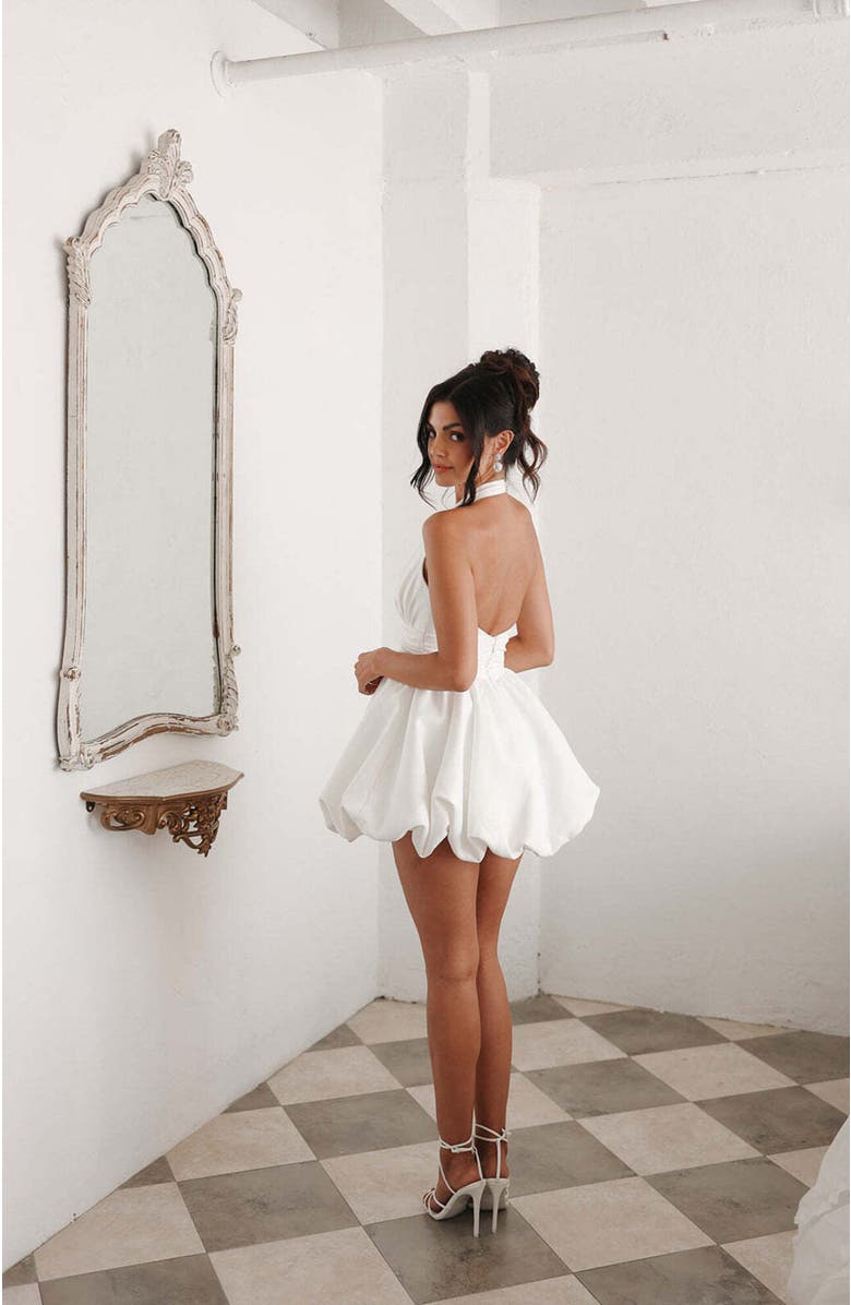 Untamed Petals Alfie Mini Dress, Alternate, color, Ivory