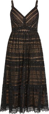 City Chic Mia Lace Midi Dress