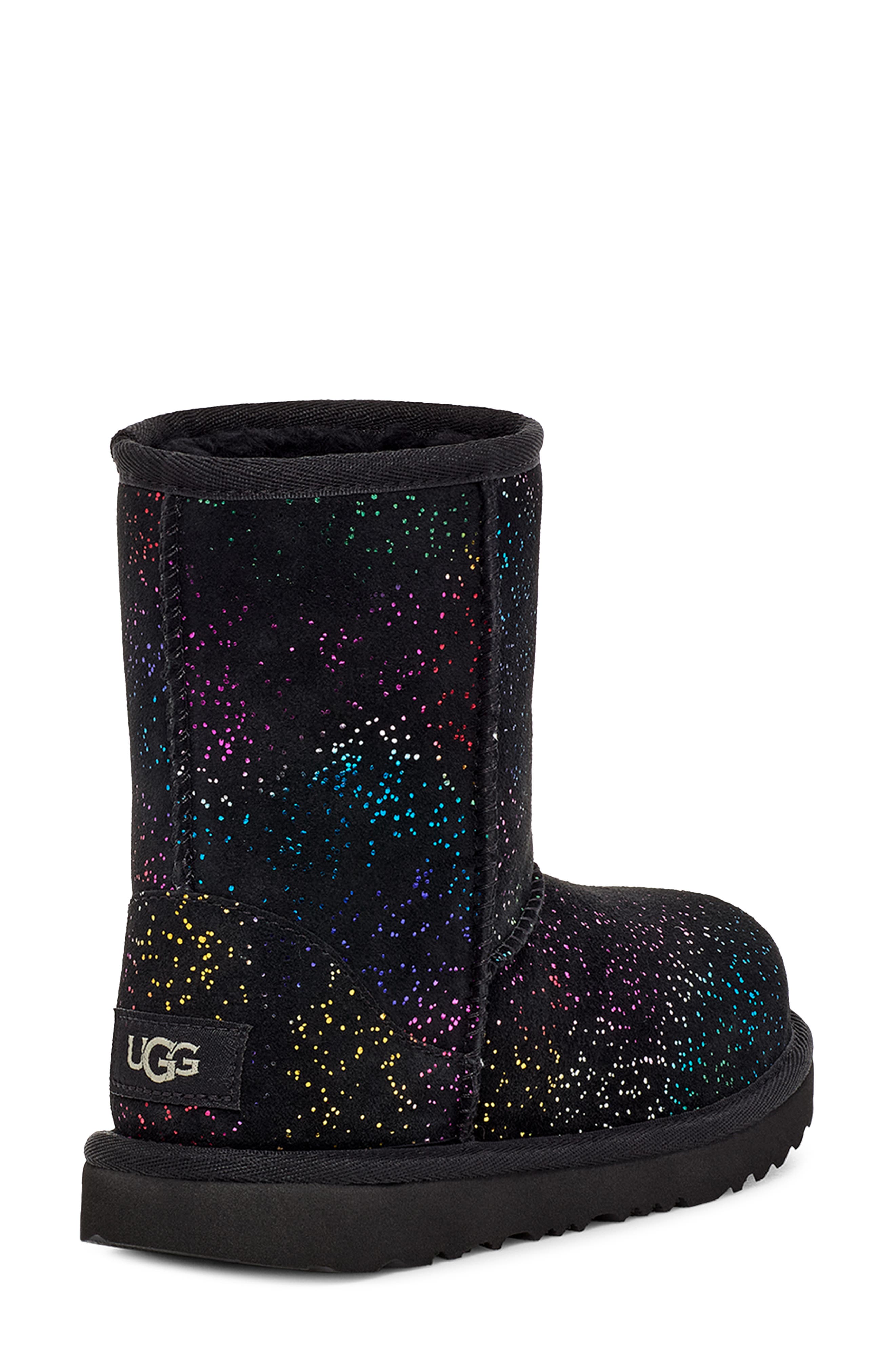 UGG<sup>®</sup> Kids' Classic II Shimmer Sky Boot, Alternate, color, 
