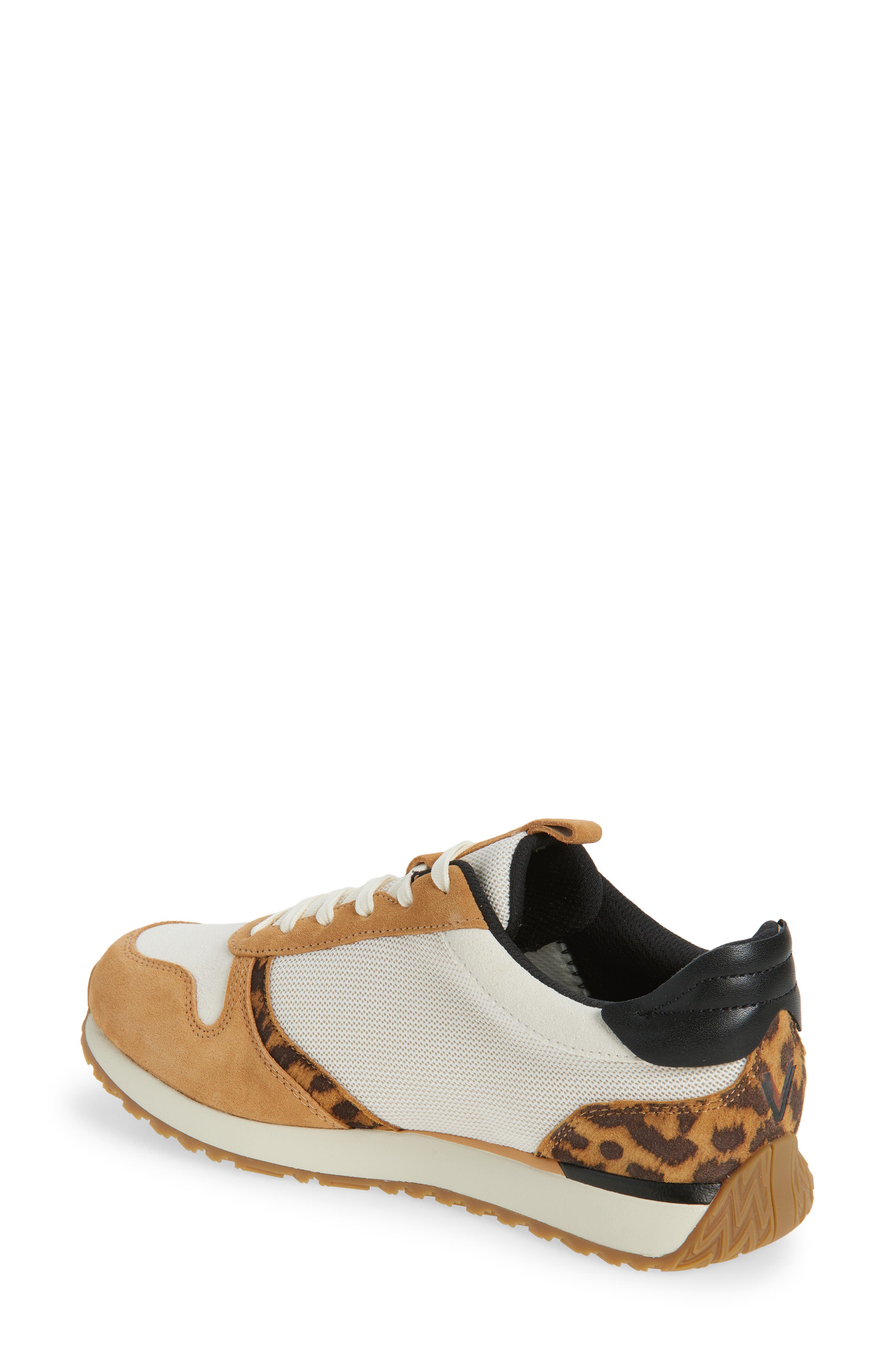 Vionic Monarch Sneaker, Alternate, color, Ivory/ Leopard