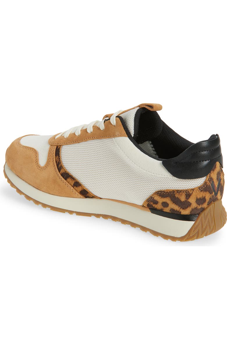Vionic Monarch Sneaker, Alternate, color, Ivory/ Leopard