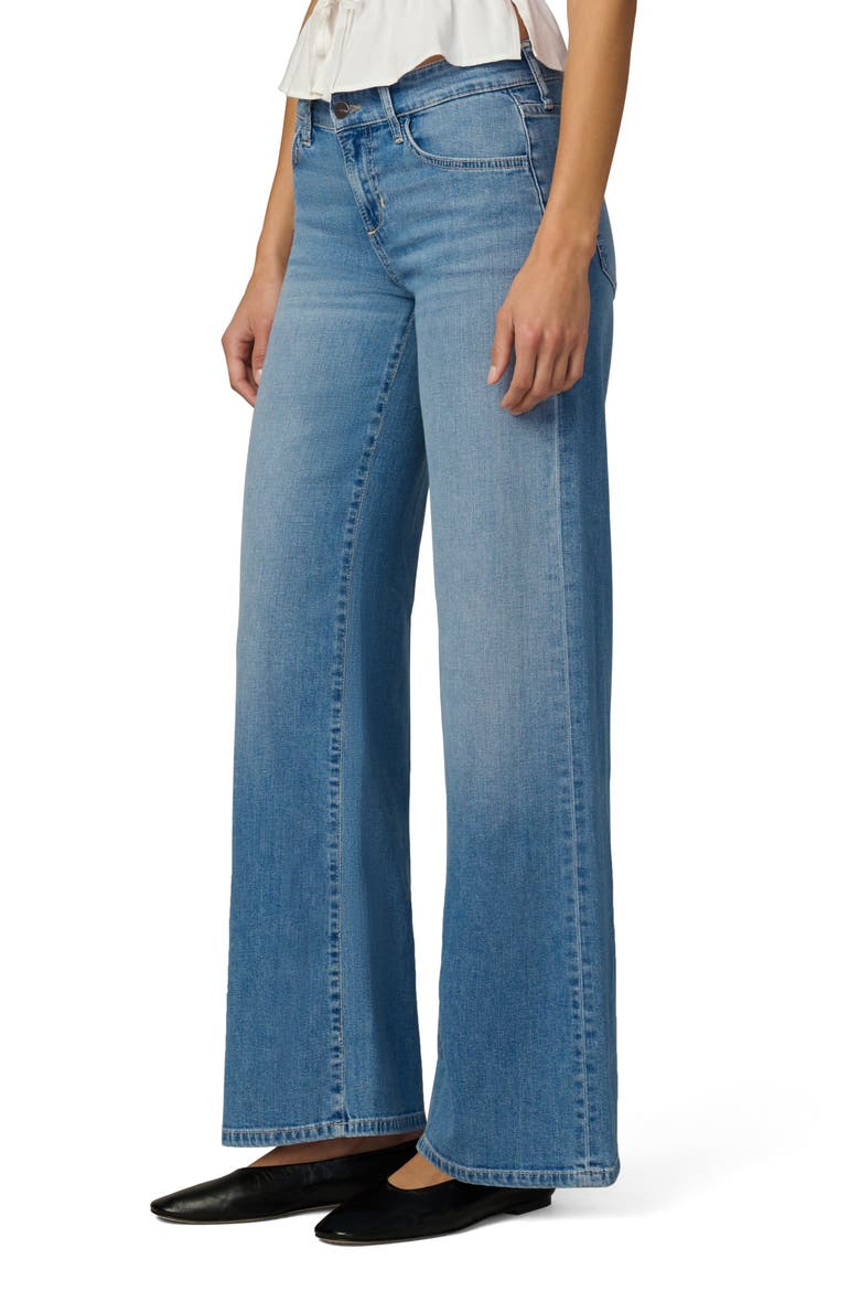 The Lou Lou Mid Rise Wide Leg Jeans, Alternate, color, IMPECCABLE