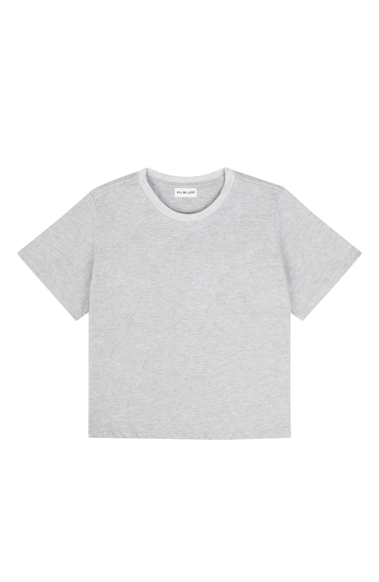 All My Love HUNTER TOP, Main, color, Light Heather Grey