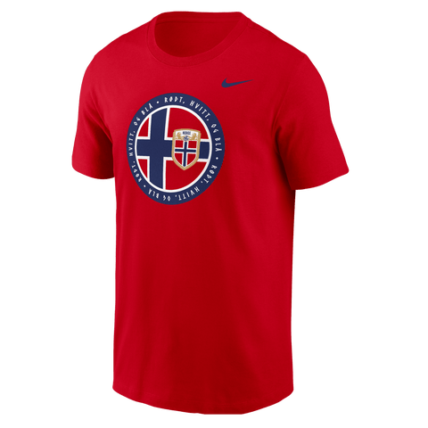 Men's Nike Red Norway National Team 2026 Core T-Shirt
