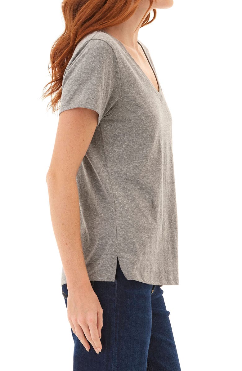 Threads 4 Thought Pattie V-Neck Triblend T-Shirt, Alternate, color, 