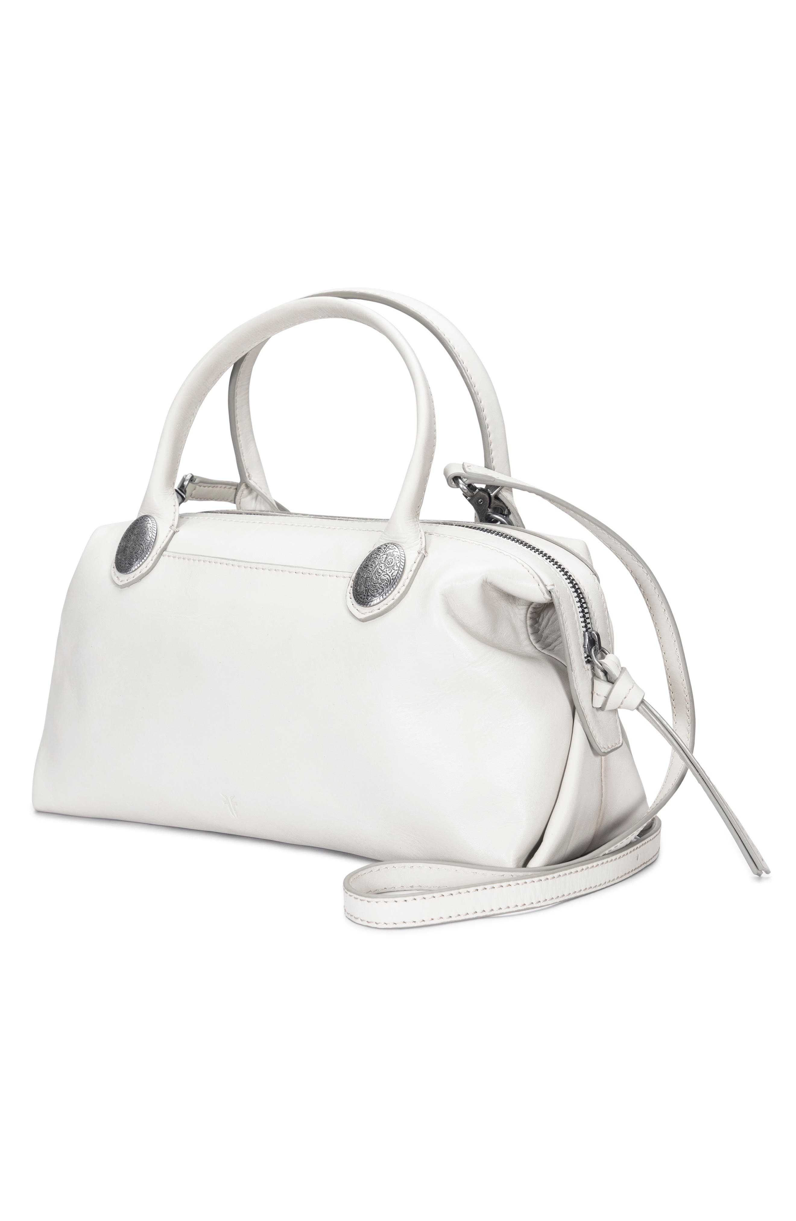 Frye Cheyenne Small Satchel Bag, Alternate, color, Oat