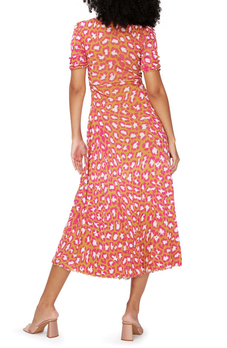 DVF Koren Reversible Mesh Dress, Alternate, color, 